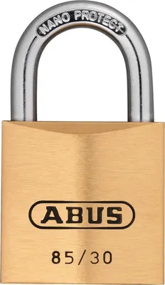 Produktbild von Zylindervorhangschloss 85/30 Schlosskörper-B.30mm MS versch.-schl.ABUS
