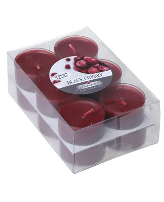 Produktbild von Duftteelichter im 12er Pack Black Cherry 18/38 mm ca. 4 h