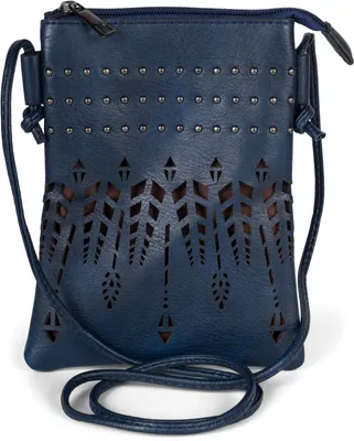 Produktbild von styleBREAKER Damen Mini Bag Umhängetasche Ethno Style und Nieten, Schultertasche, Handtasche, Tasche 02012260