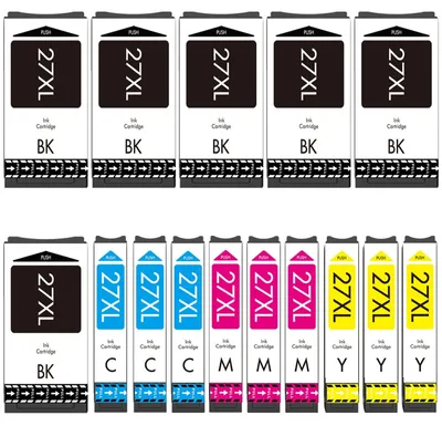 Obrázek produktu pro 27XL inkoustové kazety pro Epson - Vícebalení s 15 kazetami