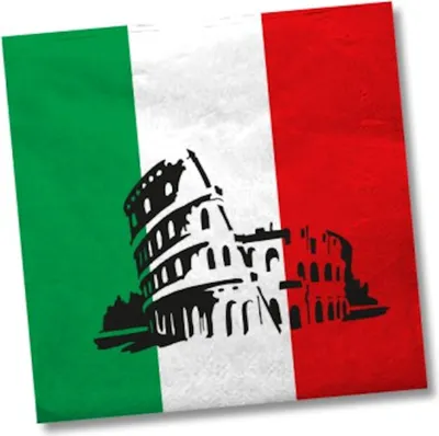 Produktbild von Italien Servietten Doppelpack
