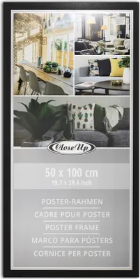 Produktbild von Rám na plagát 50 x 100 cm čierny