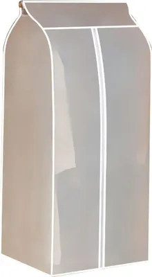 Produktbild von Staubdichte Kleidersäck Lange mit Reißverschluss für Anzug Mantel T-Shirt Jacke, 50*60*150 cm