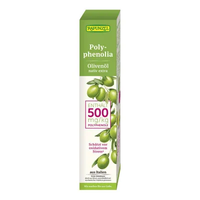 Produktbild von Rapunzel Olivenöl Polyphenolia, nativ extra (250ml)