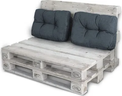 Produktbild von Lacestone Palettenkissen Set5 2xSeitenteile Dunkelgrau MS-16959