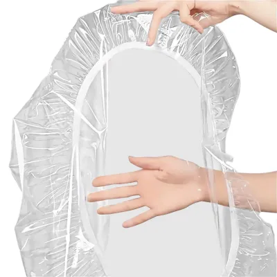 Imagen del producto de Protector de mesa redondo, transparente e impermeable