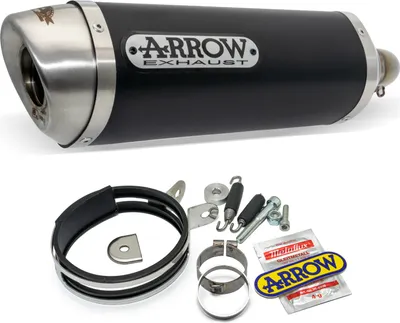 Produktbild von ARROW Straßen-Thunder Slip-On Auspuff dunkles Aluminium für Honda Cbr 600 f