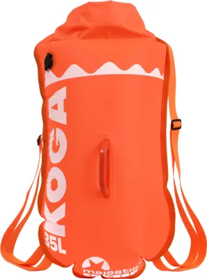 Produktbild von Majestic Sport KOGA Schwimmboje & Trockensack 35l Orange, Open Water und Triathlon. Swimming Buoy