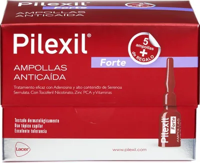 Produktbild von PILEXIL FORTE Anti-Haarausfall-AMPULLEN Aktion 15 + 5 Geschenk 20 Einheiten