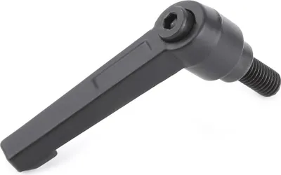 Produktbild von Verstellbarer Klemmhebelgriff mit Innensechskantverriegelung und Außengewinde (M8*25)