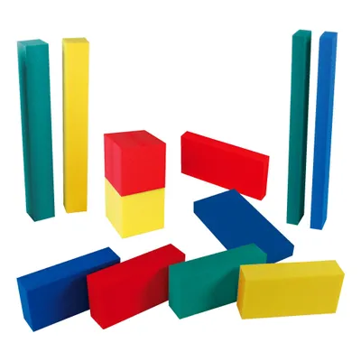 Produktbild von Sport-Thieme Schaumstoffbausteine-Set "Riesen-Bauklötze"