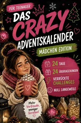 Produktbild von Das Crazy - Der Adventskalender für Teenager - Mädchen Edition.