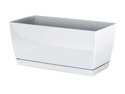 Produktbild von KUBA Truhe mit Schale weiß 29 cm