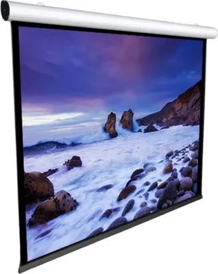 Produktbild von 4:3 DELUXX Cinema Elegance Lightline Beamer Motorleinwand 210 x 160 (200x150)cm (15257)