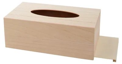 Produktbild von Box für Kosmetiktücher, Holzbox, Tuchbox, Tuchspender, von