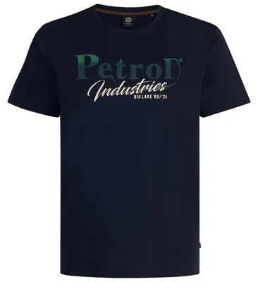 Produktbild von Petrol Industries XXL T-Shirt Logoprint dunkelblau