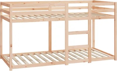 Produktbild von Etagenbett ohne Matratze 90x200 cm Massivholz Kiefer