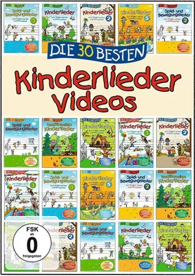 Produktbild von Die 30 besten Kinderlieder Videos