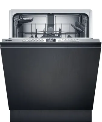 Siemens iQ300, Vollintegrierter Geschirrspüler, 60 cm, XXL SX63EX27BE Frontansicht geöffnet