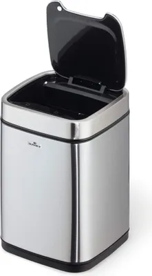 Produktbild von DURABLE Sensor Abfalleimer NO TOUCH 6l metallic silber