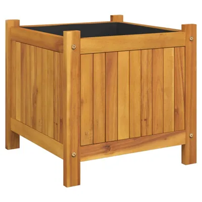 Immagine prodotto di vidaXL Fioriera con inserto 42x42x40 cm in legno massiccio di acacia