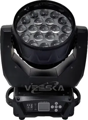 Image de Lumière de tête mobile, 19x15W RGBW,DMX, 1 lumière
