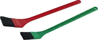 Produktbild von Vielseitiges Pinselset 2 Stück 390mm - Weiche Borsten für schonende Reinigung, ideal für Gastronomie & Lebensmittelbereiche. Präzise Hygiene