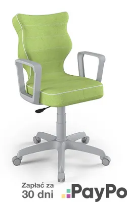 Zdjęcie produktu dla Krzesło Wzrostowe Dla Dzieci I Młodzieży, Ergonomiczne Krzesło Do Biurka, Dla Osób O Wzroście 146-176 Cm, Kolor: Szary (Visto 05)