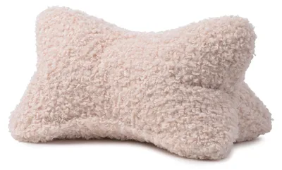 Produktbild von GÖZZE Rolf Lesekissen weiches Lesekissen mit Synthetikfüllung und markanter Bouclé-Textur Creme 40 x 25 cm