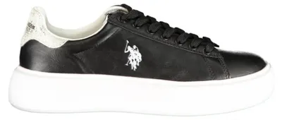 Produktbild von Damen Sportschuh Schwarz mit Kontrastdetails & Wechselfußbett