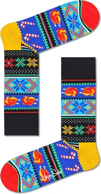 Produktbild von Happy Socks Damen Paar Weihnachtsdesign Socken HHS01-6300 Multi Gr.36-40