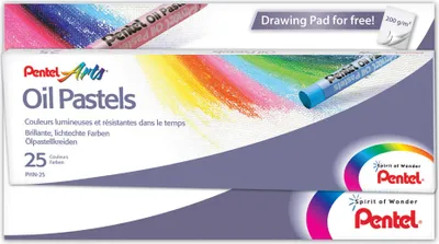Immagine prodotto di Pentel Oil Pastels Pastelli a olio colori assortiti 25 pz.