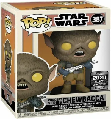 Produktbild von Star Wars - Concept Series Chewbacca 387 2020 Galatic Convention Exclusive - Funko Pop! - Vinyl Figur