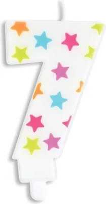 Produktbild von Geburtstagskerze Nummer 7