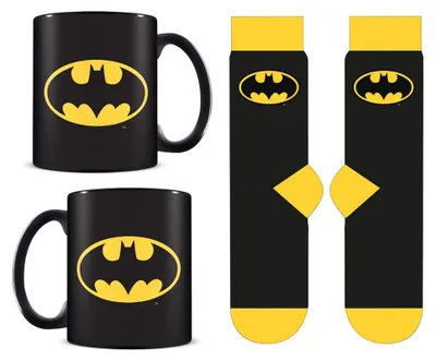 Produktbild von DC Comics Set Tasse und Socken Batman