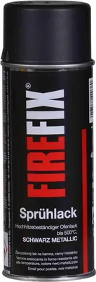 Produktbild von FireFix Senotherm Ofenspray schwarz 400 ml Sprühdose