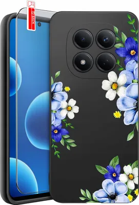 Produktbild von Hülle für Xiaomi Redmi Note 15 Pro 4G | Designs | Mattes Silikon-Case + Displayschutzglas