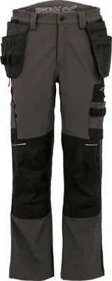 Produktbild von Regatta - Arbeitshosen für Herren/Damen Unisex RG11879 (40S) (Schiefergrau/Schwarz)