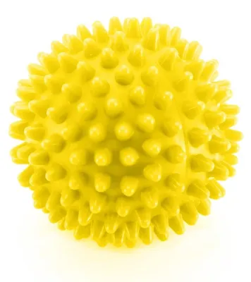 Produktbild von HALCAMP Gelber Igelball zur Handmassage 8 cm