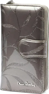 Produktbild von Große, elegante Damengeldbörse mit Pflanzenmotiv