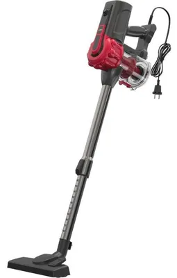 Produktbild von Kabelgebundener Stielstaubsauger – LIVOO DOH142 – 600 W – 12 kPa – 82 dB – Zyklon – 0,55 l – Rot