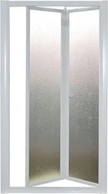 Produktbild von FORTE Nischendusche Domino Klappsytem 97-102 cm Duschtür Faltsystem Duschwand