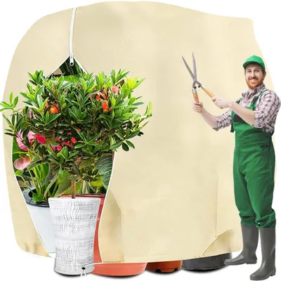 Produktbild von Winterschutz Pflanzen 160x240cm Beige, atmungsaktiv