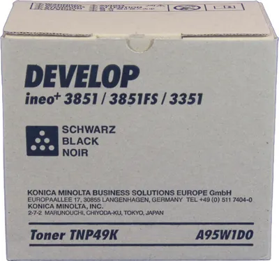 Produktbild von Develop A95W1D0, 13000 Seiten, Schwarz, 1 Stück(e)