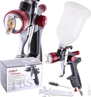 Image de Pistolet  peinture avec buse 2,0 mm pour pression 2-2,3 bar 600 ml LVLP Technic H-901P