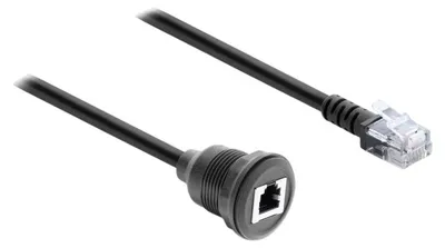 Produktbild von DeLOCK 91086, 0,5 m, RJ-12, RJ-12, Schwarz