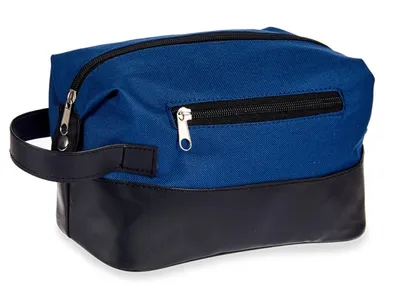 Produktbild von KULTURBEUTEL zum Aufhängen 25cm Kulturtasche Kosmetiktasche Reisetasche Toilettenorganizer Reise Tasche 75 (Dunkelblau)