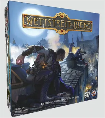 Produktbild von GALD0005 - Wettstreit der Diebe, Brettspiel, 2-4 Spieler, ab 14 Jahren (DE-Ausgabe)