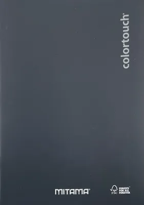 Obrázek produktu pro Sešit "Color Touch", A5, linkovaný, 40+2 listů, černá, MITAMA 62002-90225