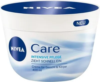 Produktbild von NIVEA Care, Creme, Unisex, Feuchtigkeitsspendend, Nährend, Weichmachend, Jeder Hauttyp, 400 ml, Topf